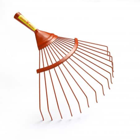 WOLF Balai à feuilles 15 dents rondes sans manche UA35 - OUTILS WOLF - Outil interchangeable - Jardin Affaires