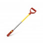 WOLF aluminium steel met D-handgreep 80 cm Multi star