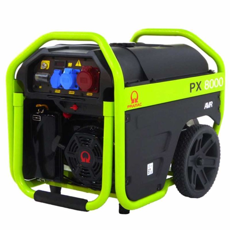 Gerador Pramac - PX8000 SÉRIE PX / GASOLINA - Motor PRAMAC OHV - PK472TX2000
