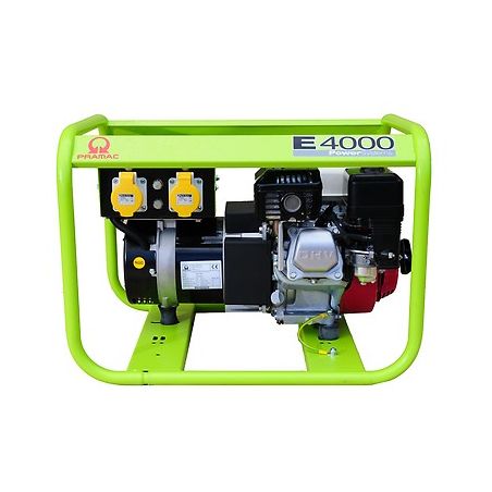 Generatore Pramac - SERIE E4000 E / ERENTAL / BENZINA - Motore HONDA GX - PA292SH1000