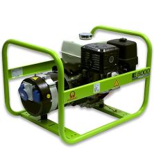 Pramac-Generator – E8000 SERIE E / ERENTAL / BENZIN – GX390 Rückstoßmotor – PA652SH100N