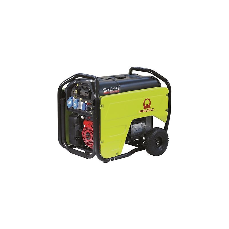 Generador eléctrico Pramac - S5000 SERIE S / GASOLINA - Motor HONDA GX - PD542TH2Z05
