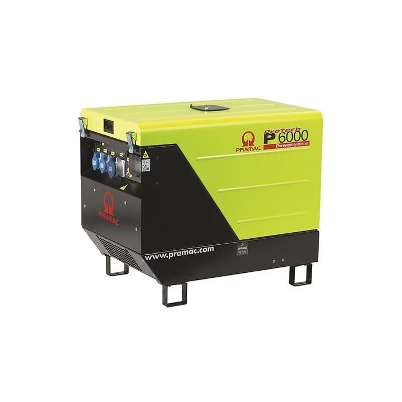 Grupo electrógeno Pramac - P6000 SERIE P / DIESEL - Motor YANMAR - PF482SY4001