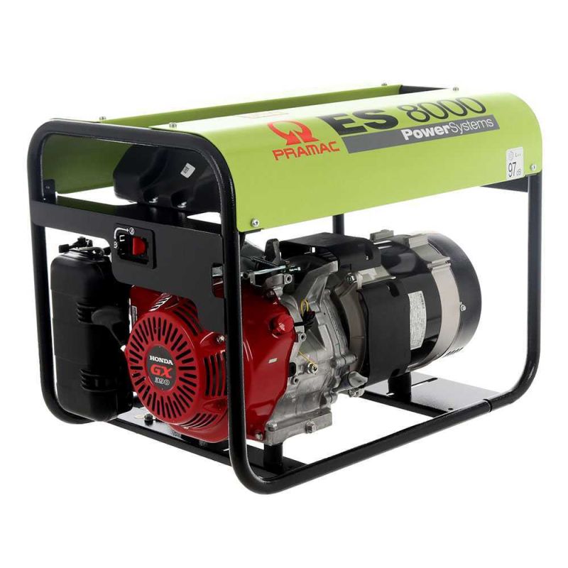 Pramac Generator Set - ES8000 ES SERIES / PETROL - HONDA GX Engine - PE652TH1000