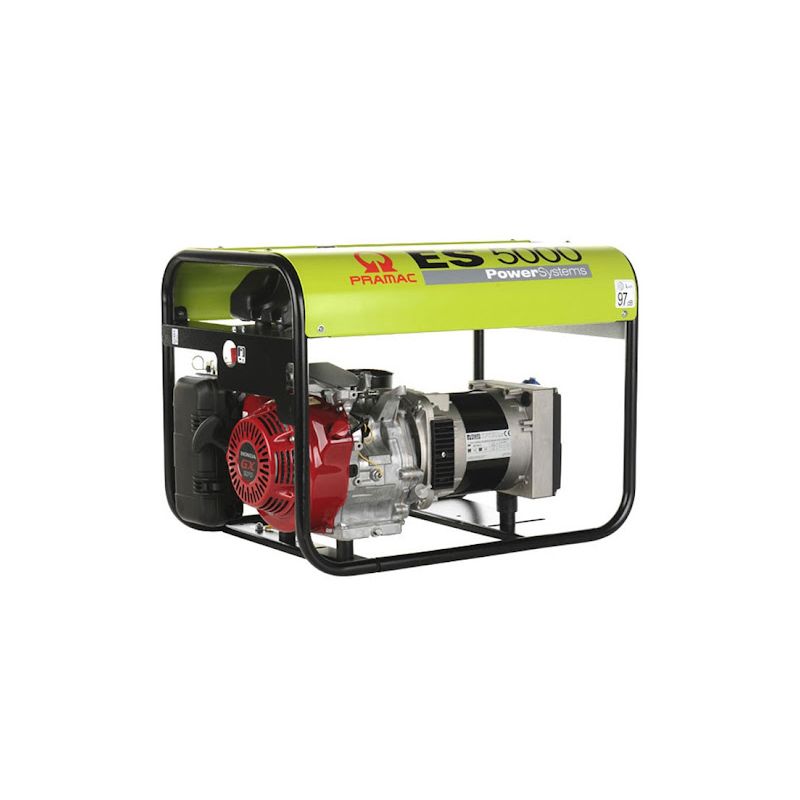 Generador eléctrico Pramac - ES5000 SERIE ES / GASOLINA - Motor HONDA GX - PE402SH1007