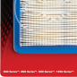 Flacher Luftfilter von Briggs und Stratton – 992351 – Serie 600/800/900/1450