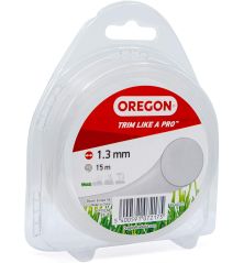 Hilo para desbrozadora Redondo Nylon Blanco ø 1.3mm/15m Oregon 69-482-CL