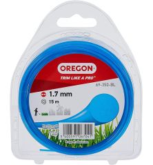 Linha Roçadora Redonda Nylon Azul ø 1.7mm/15m Oregon 69-350-BL
