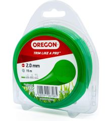 Fil débroussailleuse Rond Nylon Vert ø2.0mm/15m Oregon 69-356-GR