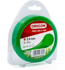 Fil débroussailleuse Rond Nylon Vert ø2.0mm/15m Oregon 69-356-GR