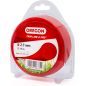Freischneiderfaden Runder Nylon Rot ø2.7mm/15m Oregon 69-380-RD