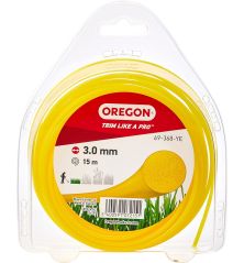 Hilo para desbrozadora Redondo Nylon Amarillo ø 3.0mm/15m Oregon 69-368-YE