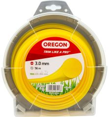 Hilo para desbrozadora Redondo Nylon Amarillo ø 3.0mm/56m Oregon 69-370-YE
