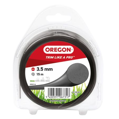 Fil débroussailleuse Rond Nylon Noir ø3.5mm/15m Oregon 69-390-BK