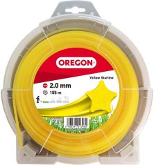 Hilo de desbrozadora Etoile Nylon Amarillo ø 2.0mm/155m Oregon 69-448-Y