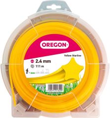 Hilo de desbrozadora Etoile Nylon Amarillo ø 2.4mm/111m Oregon 69-454-Y