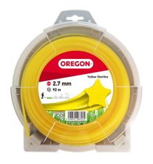Fil débroussailleuse Etoile Nylon Jaune ø2.7mm/92m Oregon 69-432-Y