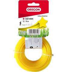 Hilo para desbrozadora Etoile Nylon Amarillo ø 3.0mm/15m Oregon 69-458-Y