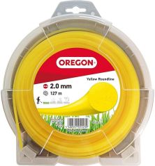 Freischneiderschnur, rund, Nylon, gelb, ø 2.0mm/127m Oregon 69-358-Y