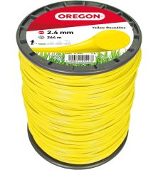 Hilo para desbrozadora Redondo Nylon Amarillo ø 2.4mm/264m Oregon 69-365-Y