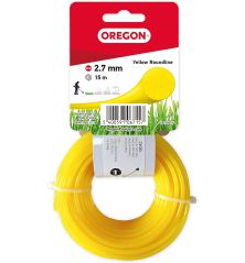 Fil débroussailleuse Rond Nylon Jaune ø2.7mm/15m Oregon 69-380-Y