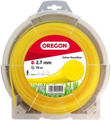 Hilo para desbrozadora Redondo Nylon Amarillo ø 2.7mm/70m Oregon 69-382-Y