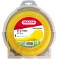 Hilo para desbrozadora Redondo Nylon Amarillo ø 2.7mm/70m Oregon 69-382-Y