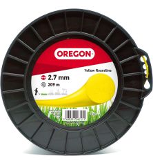 Fil débroussailleuse Rond Nylon Jaune ø2.7mm/209m Oregon 69-383-Y