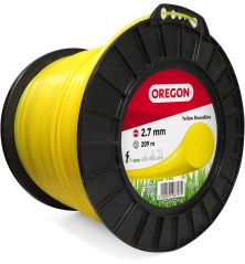 Fil débroussailleuse Rond Nylon Jaune ø2.7mm/209m Oregon 69-383-Y