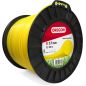 Fil débroussailleuse Rond Nylon Jaune ø2.7mm/209m Oregon 69-383-Y