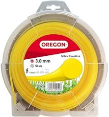 Fil débroussailleuse Rond Nylon Jaune ø3.0mm/56m Oregon 69-370-Y