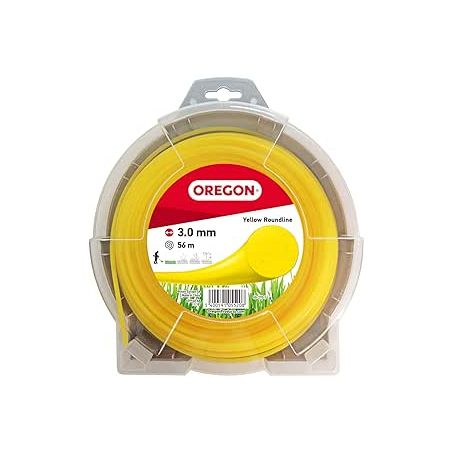 Fil débroussailleuse Rond Nylon Jaune ø3.0mm/56m Oregon 69-370-Y