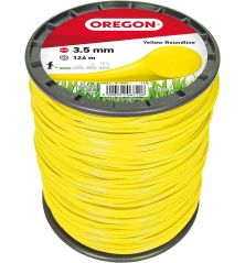 Fil débroussailleuse Rond Nylon Jaune ø3.5mm/124m Oregon 69-377-Y