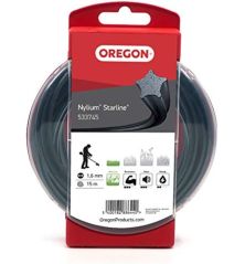 Filo per decespugliatore Etoile Nylium Starline Nero ø 1.6mm/15m Oregon 533745