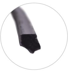 Linha de roçadora Etoile Nylium Starline Preto ø 2.0mm/15m Oregon 581222