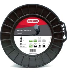 Linha de roçadora Etoile Nylium Starline Preto ø 2.4mm/360m Oregon 104885E