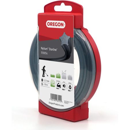 Etoile Nylium Starline brushcutter line Black ø 2.7mm/15m Oregon 559054