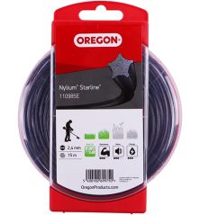 Filo per decespugliatore Etoile Nylium Starline Nero ø 2.7mm/70m Oregon 110987E