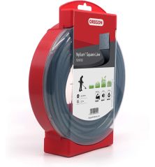 Linha Roçadeira Quadrada Nylium Preto ø 4.0mm/22m Oregon 539166