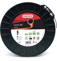 Fil débroussailleuse Rond Techni 280° Marron/Noir ø2.7mm/280m Oregon 545823