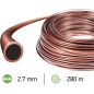 Trimmerfaden Rund Techni 280° Braun/Schwarz ø2.7mm/280m Oregon 545823