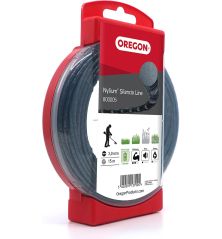 Linha Roçadora Redonda Torcida Nylium Silencio Preto ø 2.7mm/69m Oregon 800011