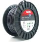 Fio de roçadora Redondo Torcido Nylium Silencio Preto ø3.0mm/120m Oregon 800017