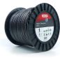 Bosmaaier draad Ronde Twist Nylium Silencio Zwart ø3.0mm/224m Oregon 800019