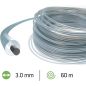 Bosmaaier draad Rond Duoline Transparant/Zwart ø3.0mm/60m Oregon 106502E