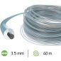 Freischneidefaden Rund Duoline Transparent/Schwarz ø3.5mm/40m Oregon 533742
