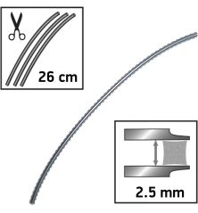 Fil débroussailleuse Carré Flexi-blade Noir/Gris ø2.5mm/26cm Oregon 111112E