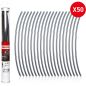 Bosmaaier draad Vierkant Flexi-blade Zwart/Grijs ø2.5mm/26cm Oregon 111112E