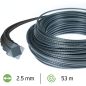 Freischneiderfaden Quadratisch Flexi-blade Schwarz/Grau ø2.5mm/53m Oregon 111080E