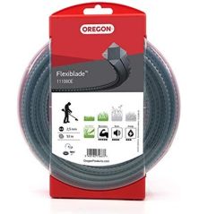 Freischneiderschnur Quadratische Flexi-Klinge Schwarz/Grau ø 2.5mm/53m Oregon 111080E